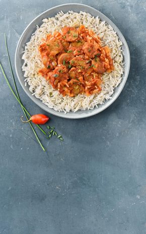 Le Rougail saucisse et riz