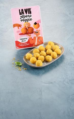 Les Croquetas de bacon vegan "La Vie"
