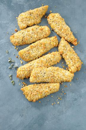 Les Croustillants de limande, quinoa & graines de courges