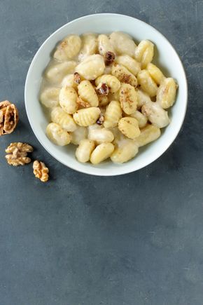 Les Gnocchis à la gorgonzola et noix