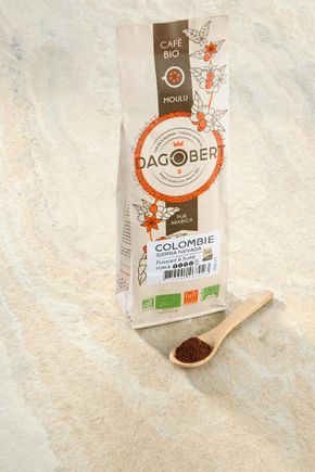 Le Café moulu 100% arabica BIO de Colombie