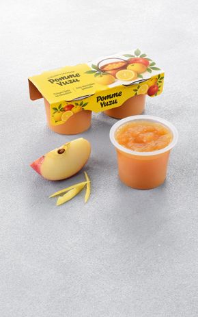 Les Desserts pomme yuzu