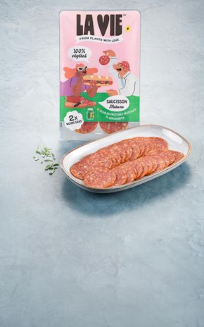 Le Saucisson tranché vegan "La Vie"