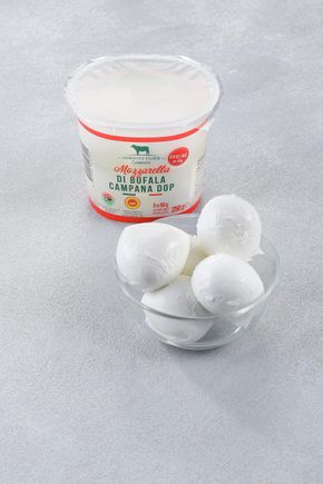 Les Ovolines de mozzarella di bufala campana DOP
