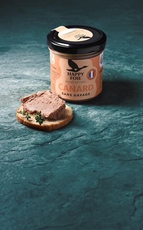 Le Foie fin de canard sans gavage BIO "Happy foie"