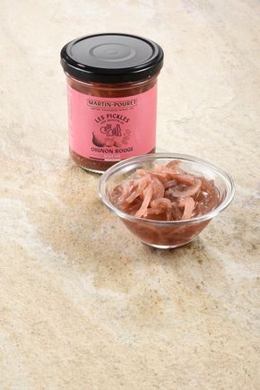 Les Pickels oignons rouges genièvre "Martin Pouret"