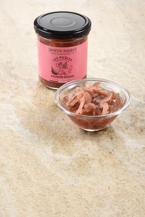 Les Pickels oignons rouges genièvre "Martin Pouret"