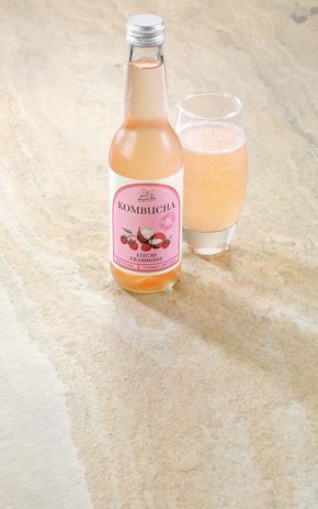 Le Kombucha litchi framboise
