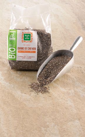 Les Graines de chia noir BIO