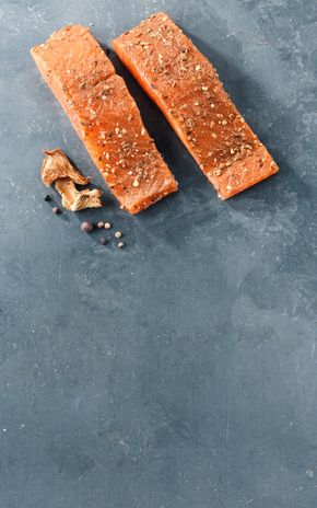 Le Pavé de saumon forestier