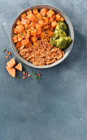 Le Pulled Pork  et purée de légumes