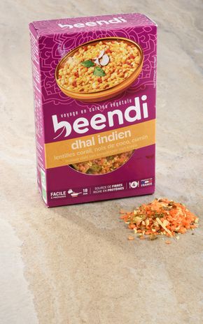 Le Dhal lentilles corail à la noix de coco BIO