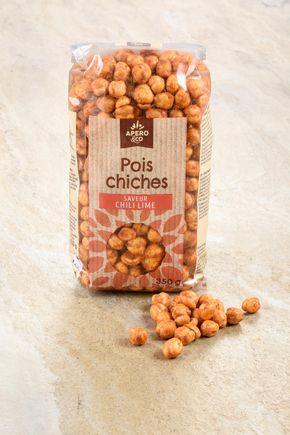 Les Pois chiches grillés saveur chili lime