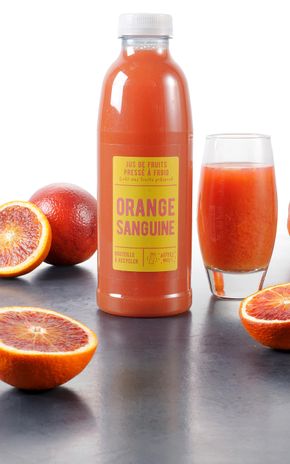 Le Pur jus d'orange sanguine