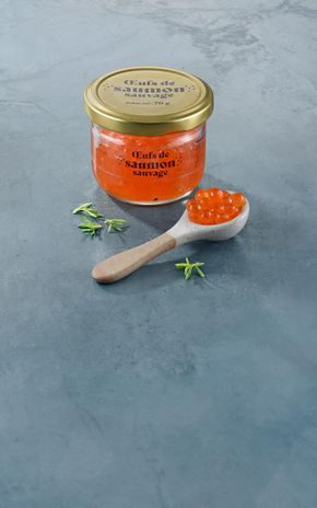 Les Œufs de saumon sauvages