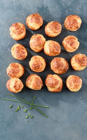 Les Gougères à l'emmental