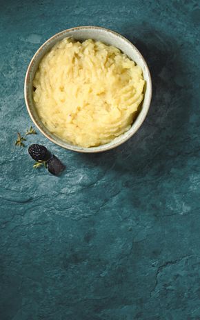 L'Ecrasé de pomme de terre à la truffe cuits à basse température