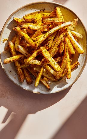 Les Frites de céleri au curry