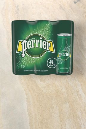 L'Eau minérale gazeuse "Perrier"