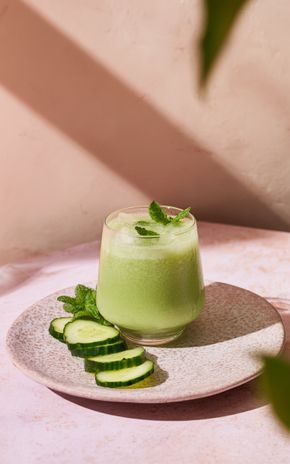 Le Smoothie concombre coco citron vert