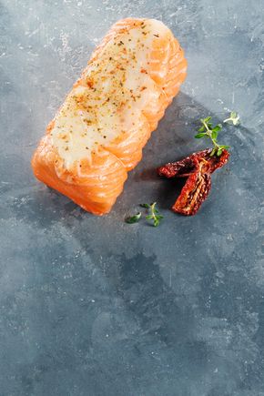 Le Rôti de saumon et poisson blanc
