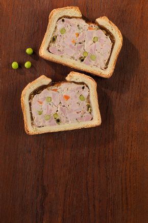 Le Pâté croûte aux petits légumes