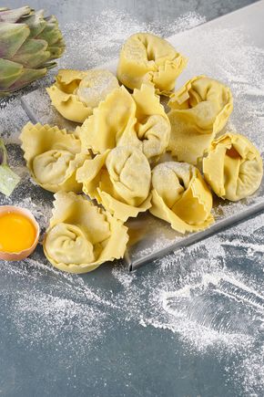 Les Cappellacci artichaut et piave DOP