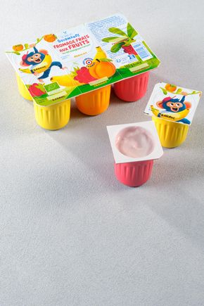 Les Fromages frais aux fruits BIO