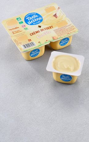 Les Crèmes dessert à la vanille BIO