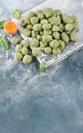 Les Gnocchis aux pommes de terre et épinards