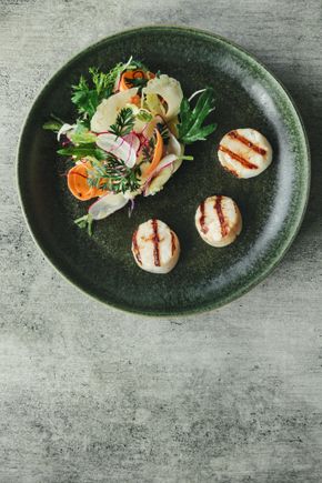 Les Saint-Jacques au beurre de truffe