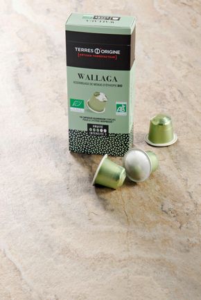 Le Café Wallaga BIO fruité en capsule