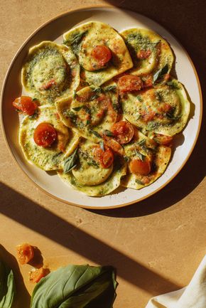 Les Raviolis maison ricotta épinards