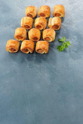 Les Mini-feuilletés  de saucisse
