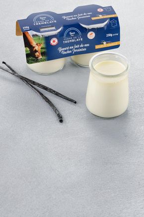 Le Yaourt étuvé  à la vanille