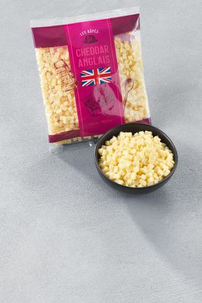 Le Cheddar anglais râpé