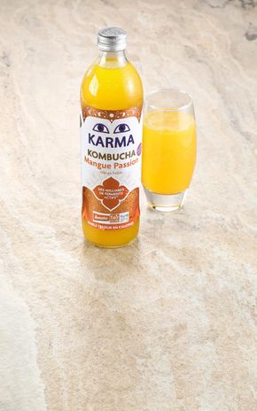 Le Kombucha à la mangue BIO