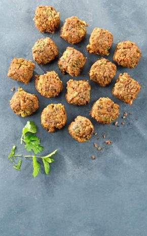 Les Falafels à la coriandre et menthe BIO