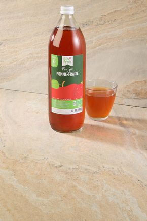Le Pur jus de pomme et fraise BIO