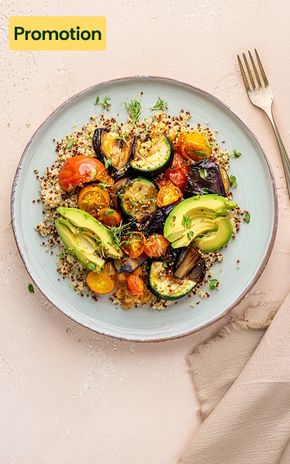 La salade d’épeautre aux légumes rôtis