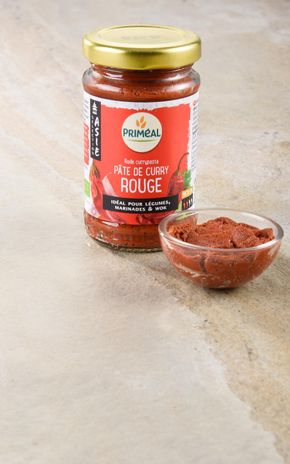 La Pâte de curry rouge BIO
