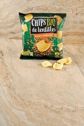 Les Chips de lentilles BIO