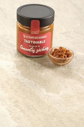 Le Tartinable de tomates séchées pimentées BIO