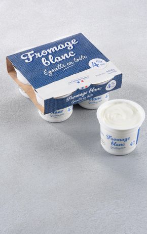 Les Fromages blancs 4%