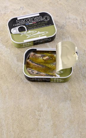 Les Sardines à l'huile d'olive