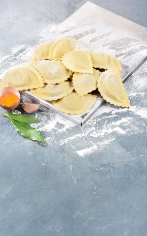 Les Mezzelune Osso bucco et fromage Piave