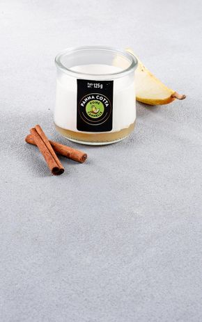 La Panna cotta poire cannelle