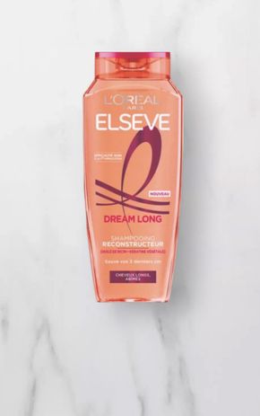 Le Shampoing reconstructeur kératine et huile de ricin "Elsève"