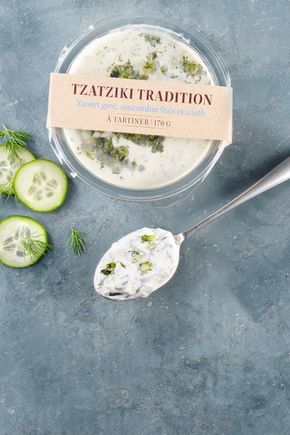 Le Tzatziki tradition au concombre