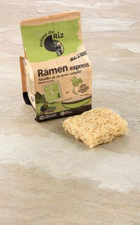 Le Ramen express de riz demi complet BIO
